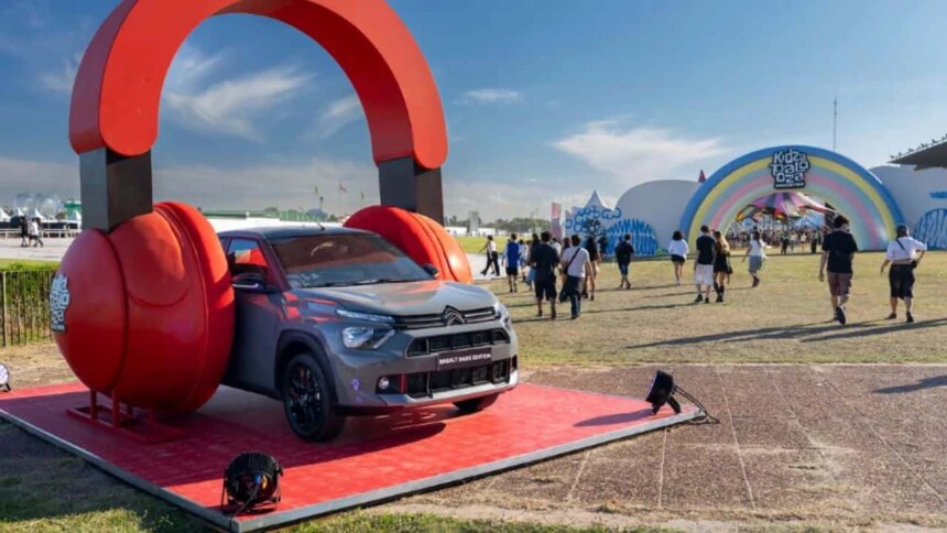 lollapalooza-argentina-2026:-citroen-presento-el-c4-hibrido-y-desplego-experiencias-para-el-publico