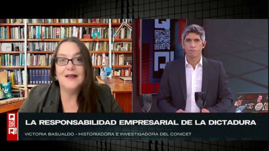 “la-dictadura-implico-una-articulacion-militar-empresarial”,-explico-victoria-basualdo-en-“qr!”
