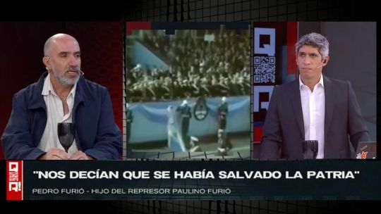 “no-podemos-avalar-el-encubrimiento-ni-lo-que-paso”,-sentencio-pedro-furio,-hijo-de-un-represor,-en-“qr!”
