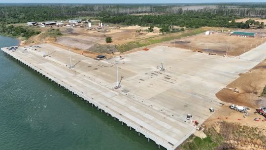 corrientes-acelera-la-habilitacion-del-puerto-de-ituzaingo:-estima-que-estara-operativo-en-45-dias