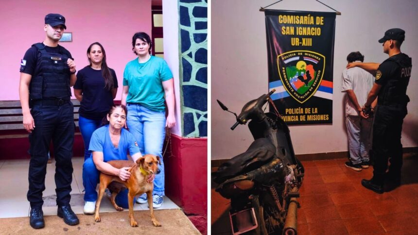 detuvieron-al-hombre-filmado-arrastrando-a-un-perro-en-san-ignacio:-el-hecho-genero-indignacion-y-una-rapida-respuesta-policial