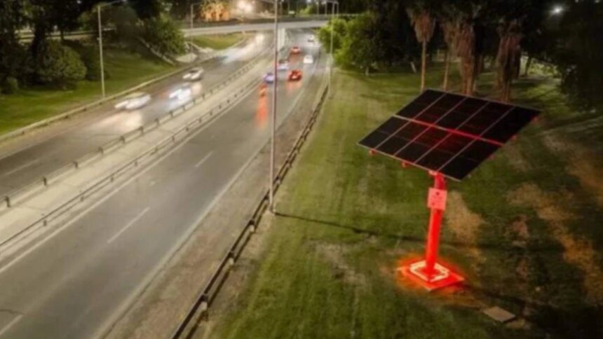 inauguran-la-primera-ruta-solar-de-argentina:-iluminacion-100%-con-energia-limpia