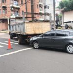 posadas:-siniestro-vial-entre-un-auto-y-un-camion-sin-personas-lesionadas