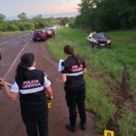 san-jose-|-tres-vehiculos-chocaron-sobre-la-ruta-provincial-1:-uno-de-ellos-transportaba-cigarrillos-de-contrabando