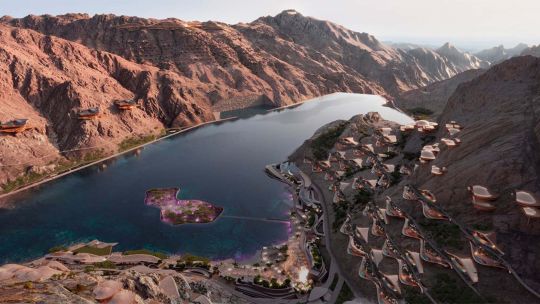 trojena-lake:-arabia-saudita-construye-un-lago-artificial-a-2.600-metros-de-altura-en-pleno-desierto