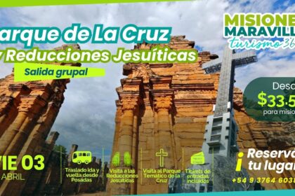semana-santa-en-misiones:-salida-grupal-hacia-la-cruz-de-santa-ana-y-reducciones-jesuiticas-de-san-ignacio-con-show-nocturno-el-3-de-abril,-desde-$33.500