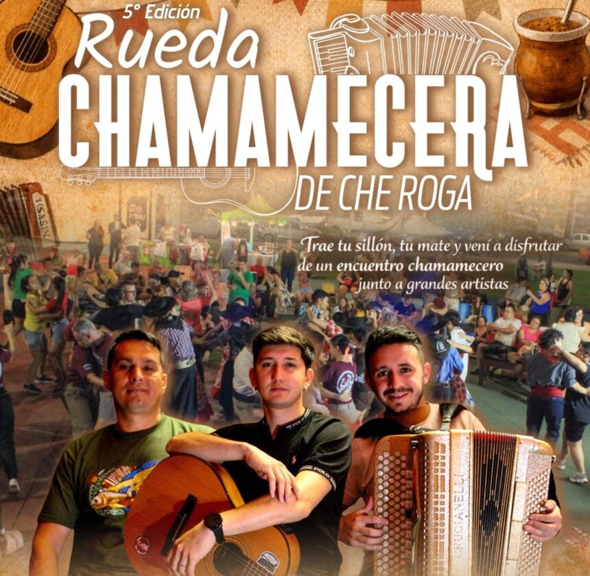 se-realizara-la-5a-edicion-de-la-rueda-chamamecera,-el-domingo-en-el-parque-maria-morinigo