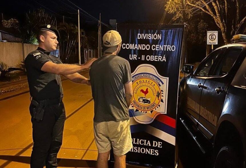 incumplio-una-orden-de-alejamiento,-fue-hasta-la-casa-de-su-exsuegra-y-la-amenazo-de-muerte:-lo-arrestaron-en-obera