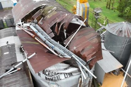 un-violento-temporal-azoto-el-sur-de-santa-fe:-dejo-una-mujer-muerta,-una-planta-de-acopio-destruida-y-el-sistema-electrico-colapsado