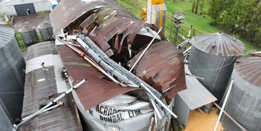 un-violento-temporal-azoto-el-sur-de-santa-fe:-dejo-una-mujer-muerta,-una-planta-de-acopio-destruida-y-el-sistema-electrico-colapsado