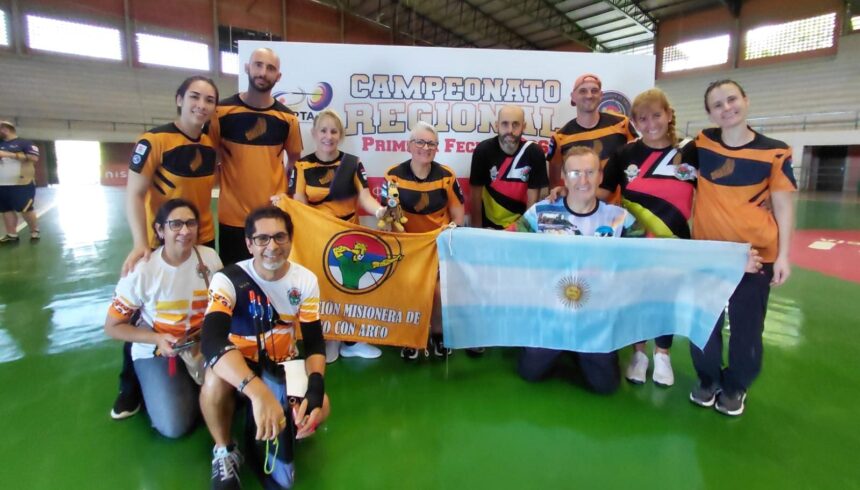arqueros-misioneros-brillaron-en-paraguay:-conquistaron-medallas-de-oro,-plata-y-bronce-en-el-regional-de-ciudad-del-este