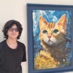 ariel-santi,-un-joven-con-autismo-que-utilizo-el-arte-como-terapia-y-presento-su-muestra-en-posadas:-“estoy-orgulloso-de-lo-que-logramos-ahora”