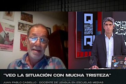 la-advertencia-de-juan-pablo-cascielo-en-“qr!”:-“las-escuelas-son-cajas-de-resonancia-de-lo-que-ocurre-en-la-sociedad”