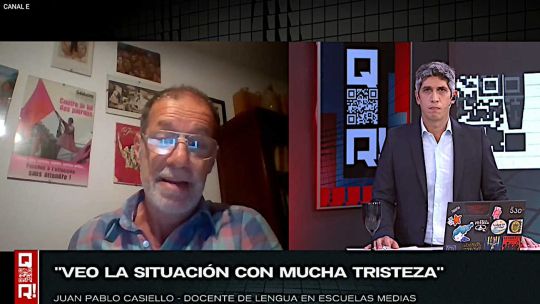 la-advertencia-de-juan-pablo-cascielo-en-“qr!”:-“las-escuelas-son-cajas-de-resonancia-de-lo-que-ocurre-en-la-sociedad”