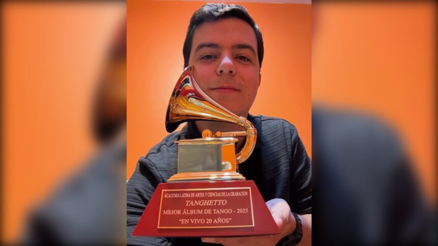 orgullo-misionero-en-los-latin-grammy:-el-bandoneonista-obereno-joaquin-benitez-kitegroski-integra-la-banda-premiada-tanghetto
