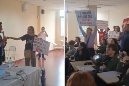 militantes-de-izquierda-interrumpieron-una-clase-con-legisladores-libertarios-en-la-facultad-de-sociales-de-la-uba