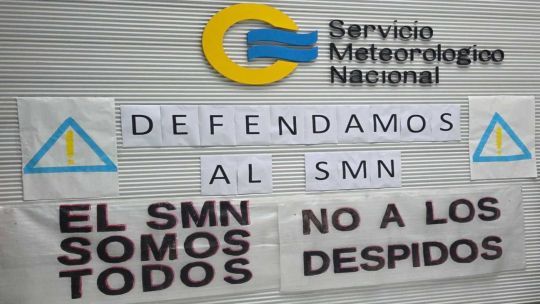paro-en-el-servicio-meteorologico-nacional:-denuncian-240-despidos-para-el-10-de-abril