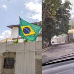 tras-una-saga-de-dos-meses,-la-bandera-de-brasil-dejo-de-flamear-en-la-residencia-argentina-en-caracas