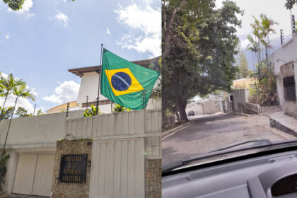 tras-una-saga-de-dos-meses,-la-bandera-de-brasil-dejo-de-flamear-en-la-residencia-argentina-en-caracas