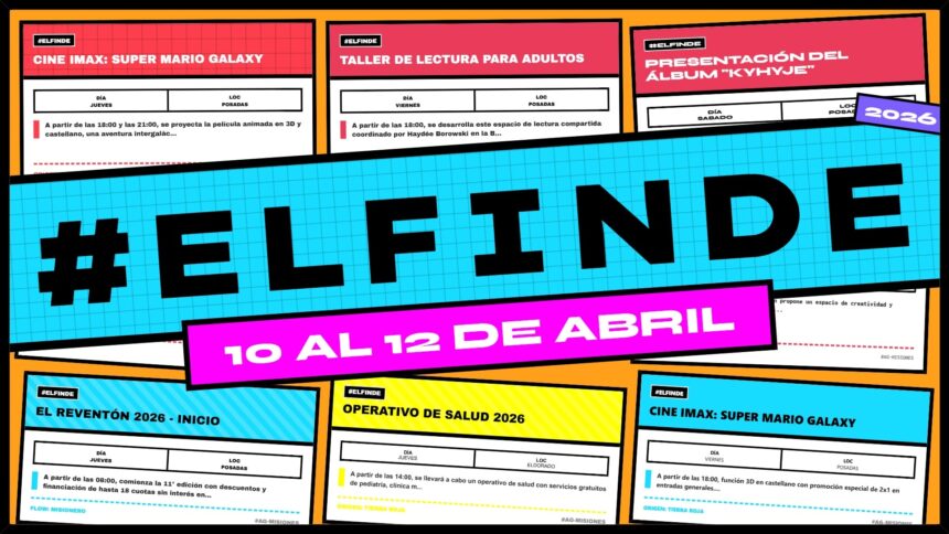 agenda-de-#elfinde-|-mira-lo-que-podes-hacer-este-fin-de-semana-en-misiones
