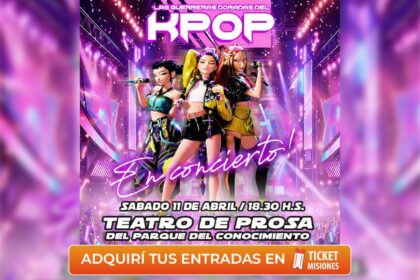 ticket-misiones-|-no-te-lo-pierdas:-manana-las-guerreras-k-pop-daran-un-show-con-dos-funciones-en-el-parque-del-conocimiento