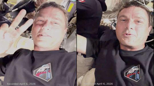artemis-ii:-el-astronauta-reid-wiseman-realizo-una-videollamada-con-sus-hijas-a-mas-de-353-mil-kilometros-de-distancia