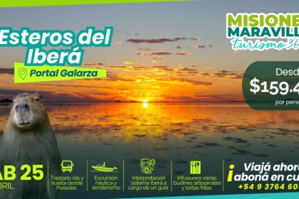 navega-entre-yacares-y-carpinchos:-asi-es-la-salida-grupal-a-los-esteros-del-ibera-desde-posadas-que-ofrece-misiones-maravilla-turismo