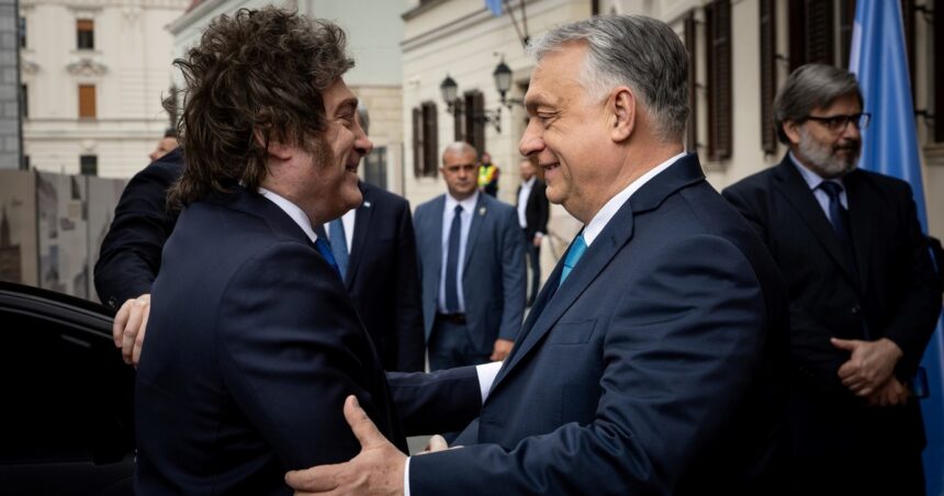 el-vinculo-de-javier-milei-y-el-populista-hungaro-viktor-orban,-bajo-el-fuerte-lazo-de-las-politicas-conservadoras
