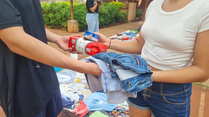 resurge-el-trueque-en-la-chacra-149-de-posadas:-“la-gente-que-viene-a-traer-sus-cosas,-muchos-quieren-mercaderia”,-afirmo-su-organizadora