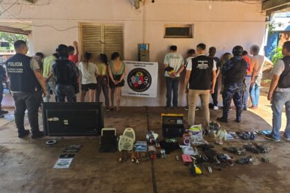 cayo-el-clan-de-“spiderwoman”:-detuvieron-a-12-personas-que-estarian-involucrados-en-una-banda-que-operaba-en-la-chacra-32-33-de-posadas 