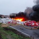 choque,-incendio-y-muerte-en-una-ruta-de-chaco:-un-camionero-quedo-atrapado-en-la-cabina