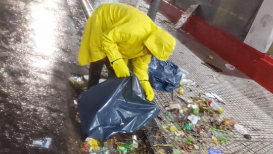 temporal-en-corrientes:-cayeron-100-milimetros-en-una-hora-y-hay-alerta-amarilla-en-el-interior