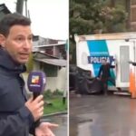 insolito-robo-en-vivo-a-un-movilero-de-tv:-salio-a-correr-a-los-ladrones-y-todo-quedo-registrado