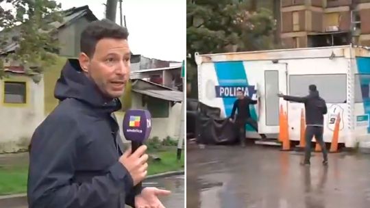 insolito-robo-en-vivo-a-un-movilero-de-tv:-salio-a-correr-a-los-ladrones-y-todo-quedo-registrado