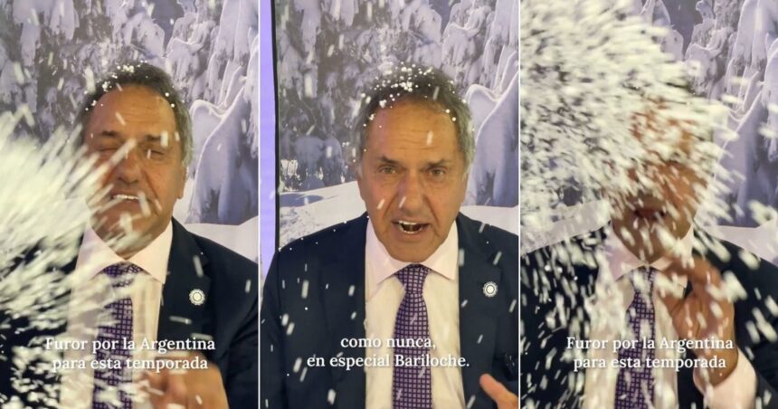nieve-de-telgopor-y-mensaje-a-las-familias-brasileras:-el-video-de-daniel-scioli-para-anunciar-la-temporada-de-invierno-2026-que-se-volvio-viral
