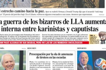 la-tapa-del-diario-perfil-del-sabado-18-de-abril-de-2026