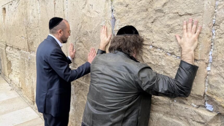 milei-viajo-a-israel-en-medio-de-la-guerra:-argentina-e-israel-estan-juntas