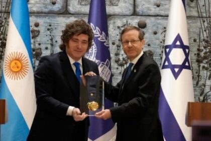 milei-receives-israel’s-highest-civilian-honour-from-president