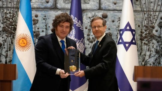 milei-receives-israel’s-highest-civilian-honour-from-president