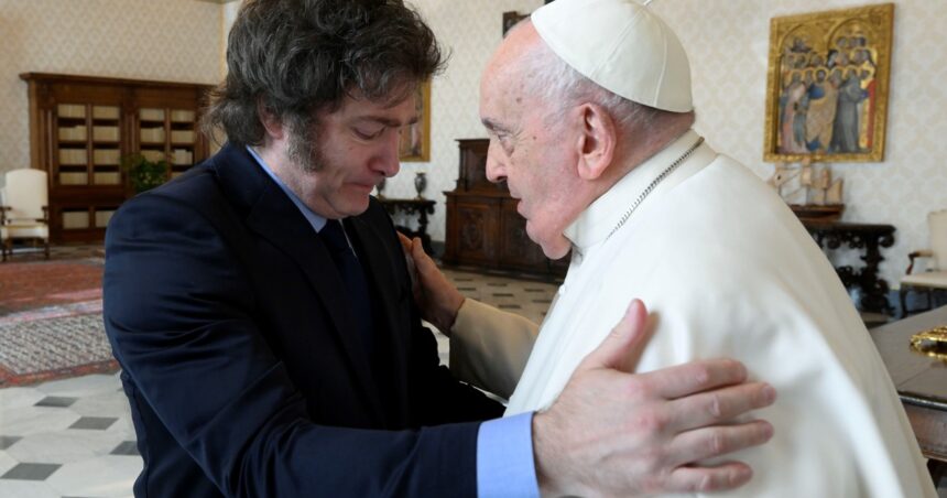 javier-milei-revelo-cual-fue-la-respuesta-del-papa-francisco-cuando-le-pidio-perdon-por-haber-dicho-que-era-“el-representante-del-maligno-en-la-tierra”