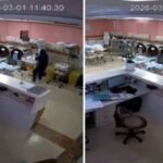 dramatica-escena-en-un-hospital-de-iran:-una-enfermera-rescato-tres-bebes-recien-nacidos-de-un-bombardeo