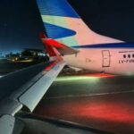 choque-entre-aviones-de-latam-y-aerolineas-argentinas-en-santiago-de-chile:-hubo-demoras-y-cancelaciones