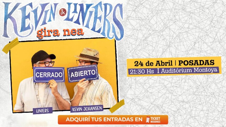 ticket-misiones-|-con-entradas-agotadas,-kevin-johansen-&-liniers-se-presentaran-manana-en-posadas
