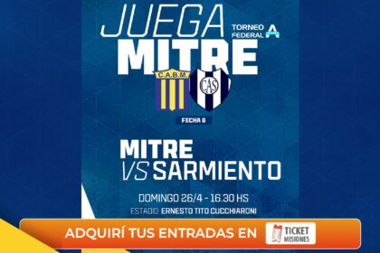 federal-a-|-mitre-recibe-este-domingo-a-sarmiento-en-posadas:-consegui-tu-entrada-en-ticketmisiones.com