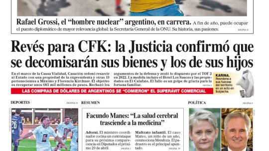 la-tapa-del-diario-perfil-del-sabado-25-de-abril-de-2026