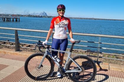 ciclista-misionera-llevo-su-pasion-al-campeonato-argentino-de-ruta-en-buenos-aires:-“fue-una-carrera-super-rapida-y-aprendimos-mucho-en-un-terreno-distinto”