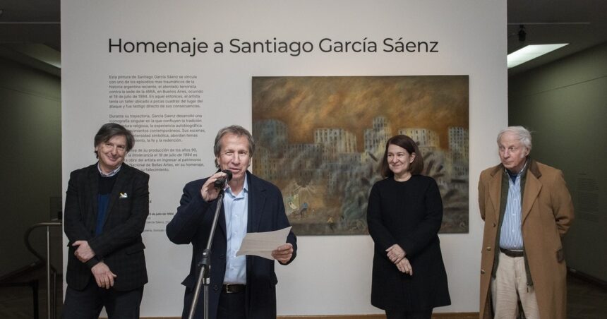 santiago-garcia-saenz:-del-atentado-a-la-amia-al-reconocimiento-en-bellas-artes