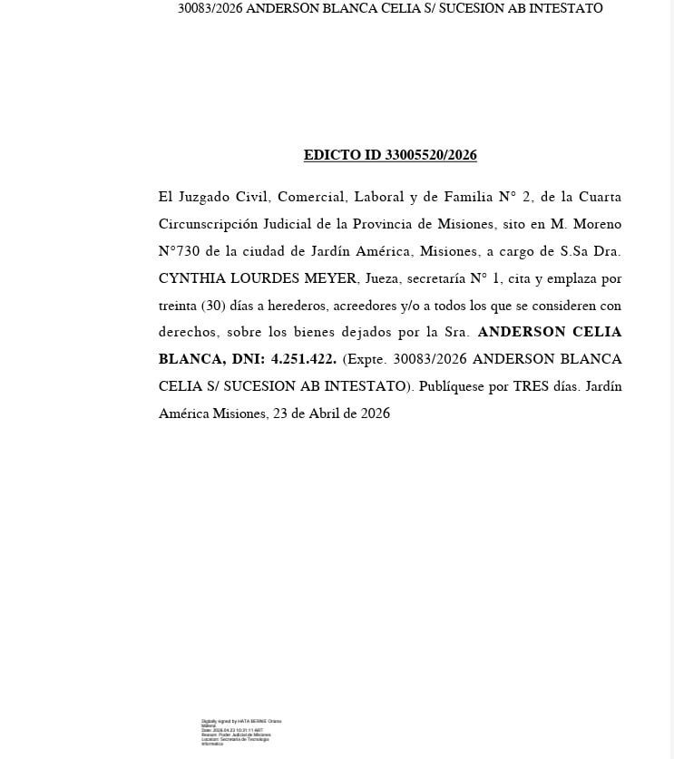 el-juzgado-civil,-comercial,-laboral-y-de-familia-n°-2-cita-y-emplaza-a-herederos,-acreedores-y/o-a-todos-los-que-se-consideren-con-derechos,-sobre-los-bienes-dejados-por-anderson-celia-blanca