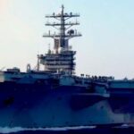 javier-milei-visita-el-portaaviones-estadounidense-uss-nimitz-durante-un-operativo-naval-conjunto-en-el-mar-argentino