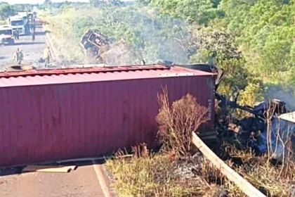 tragico-accidente:-camionero-misionero-fallecio-en-un-triple-choque-en-colonia-liebig